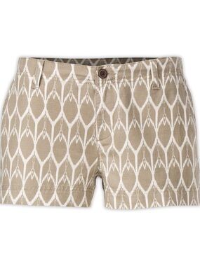 The North Face Maywood Taupe and White Patterned Shorts